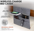 Wireless Charge Bedside Caddy
