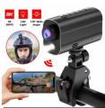 Bike 5K Action Camera with LED Light 