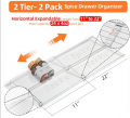 Expandable Spice Rack Organizers